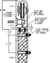 barn door hardware